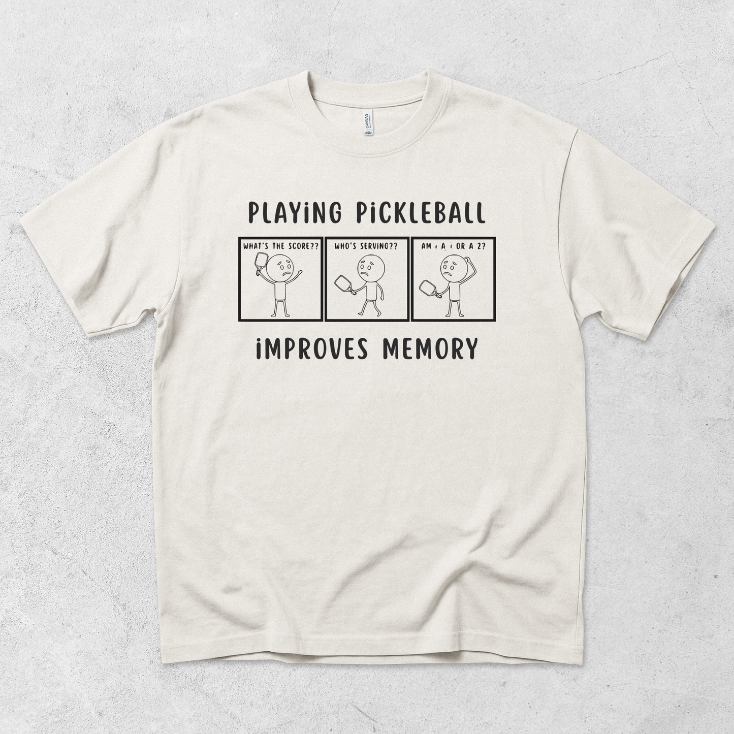 Pickleball Improves Memory T-Shirt