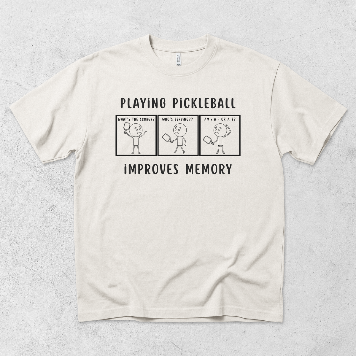 Pickleball Improves Memory T-Shirt
