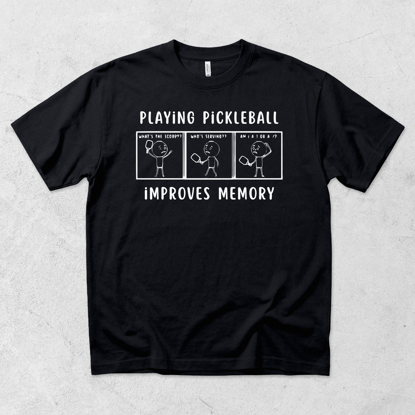 Pickleball Improves Memory T-Shirt