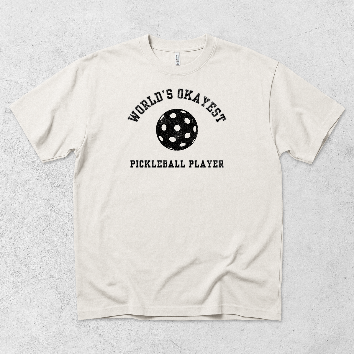 World's Okayest Pickleball Player T Shirt