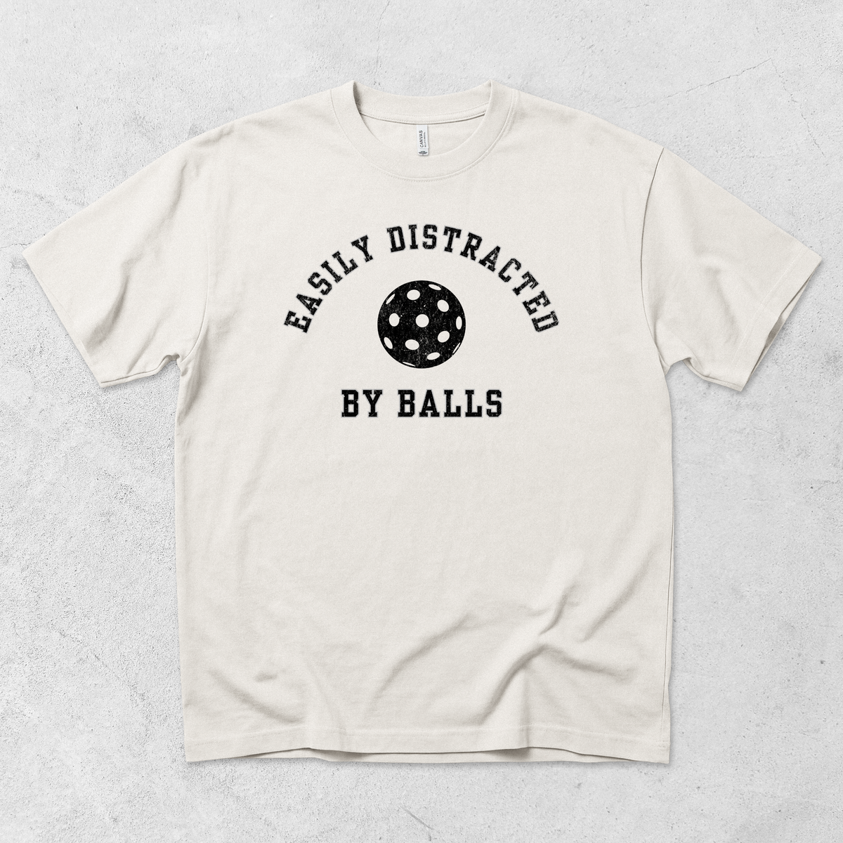 Easily Distracted By Balls Pickleball T Shirt
