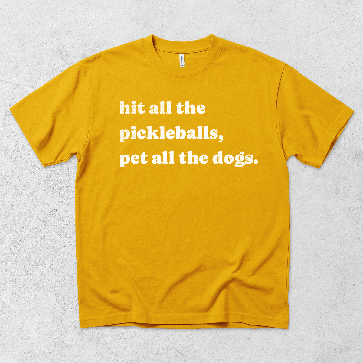 Pickleball and Dogs T Shirt