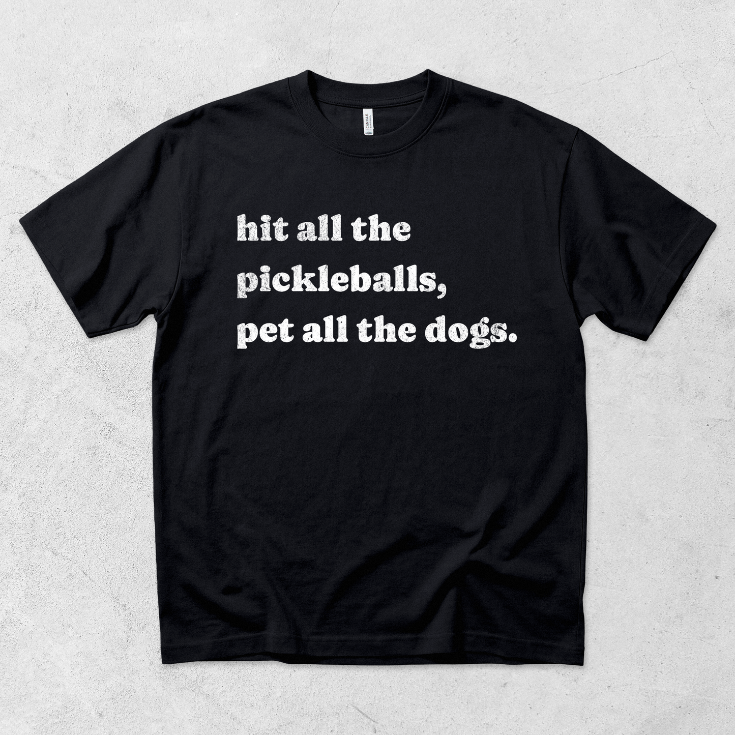 Pickleball and Dogs T Shirt