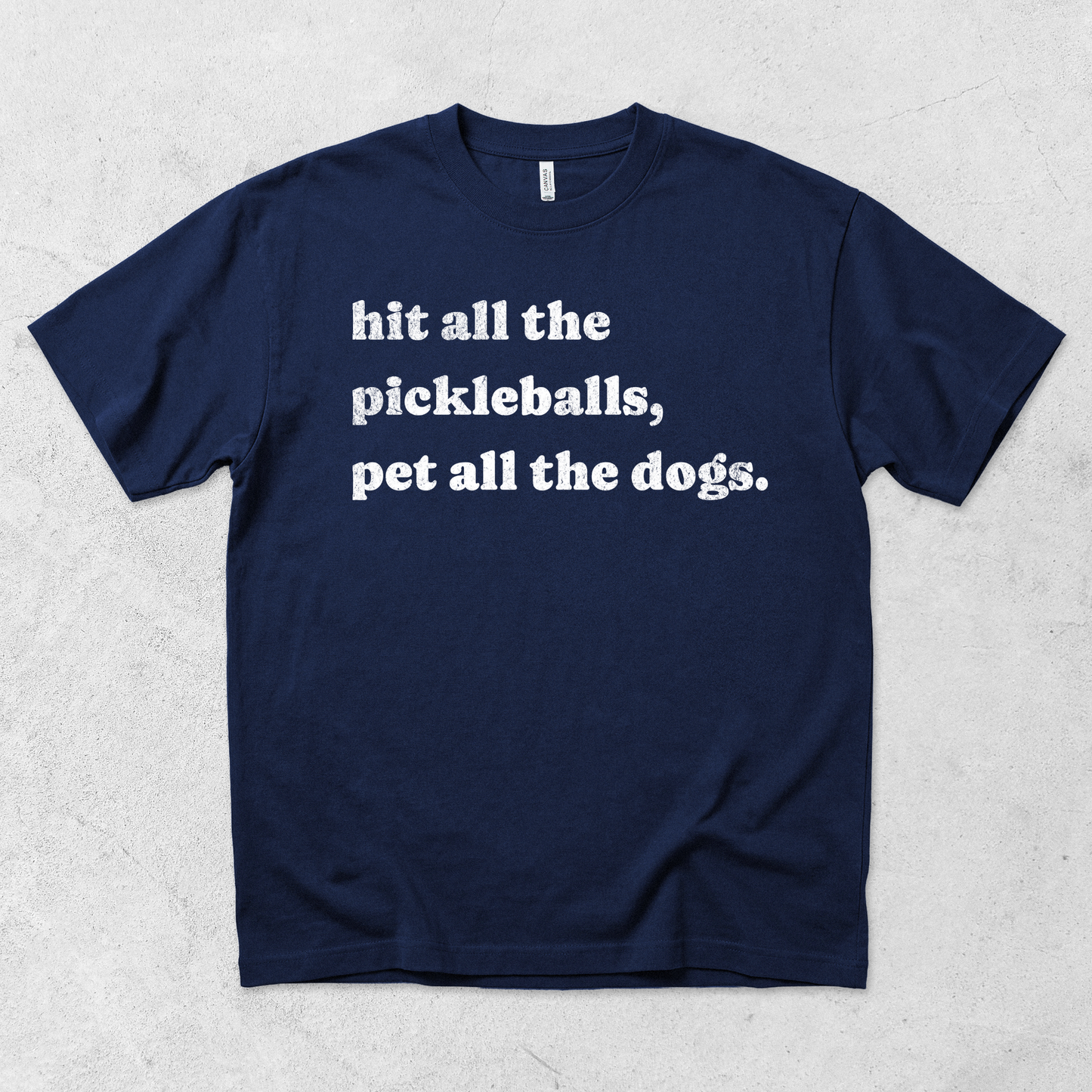 Pickleball and Dogs T Shirt