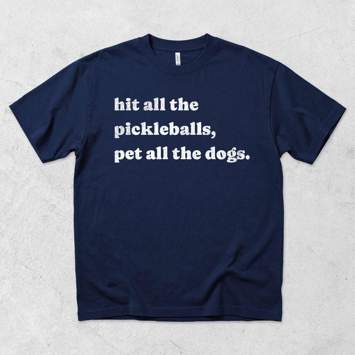 Pickleball and Dogs T Shirt