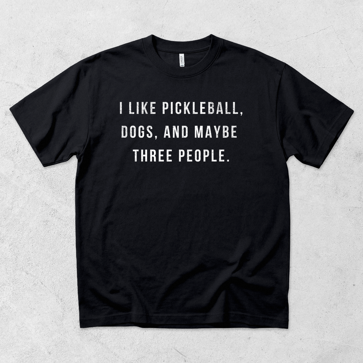 I Like Pickleball, Dogs, and Maybe Three People T Shirt