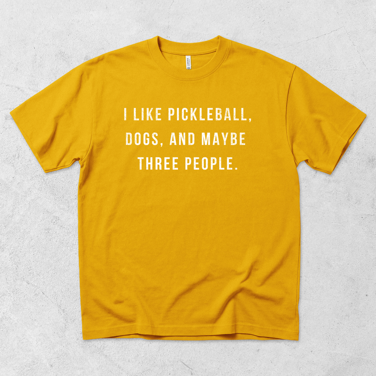 I Like Pickleball, Dogs, and Maybe Three People T Shirt