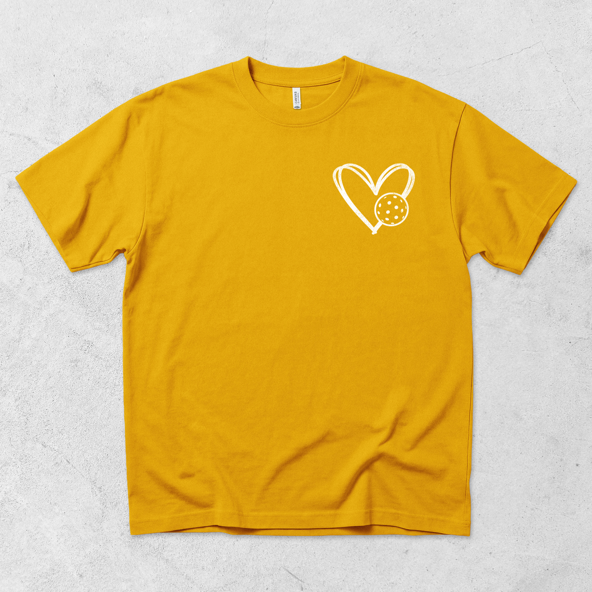 Heart Pickleball T Shirt