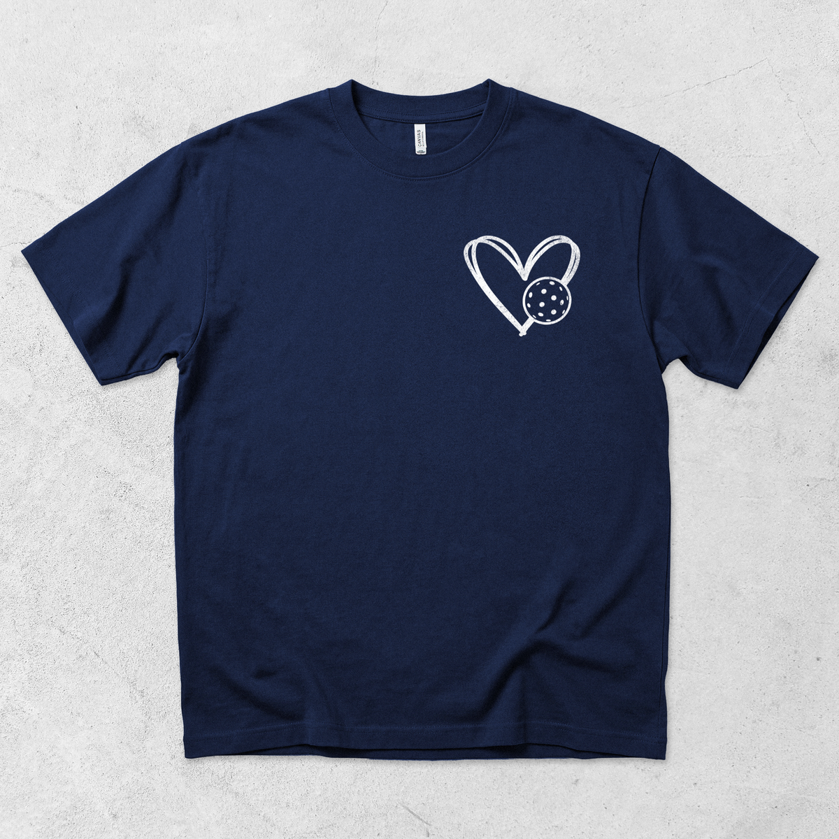 Heart Pickleball T Shirt