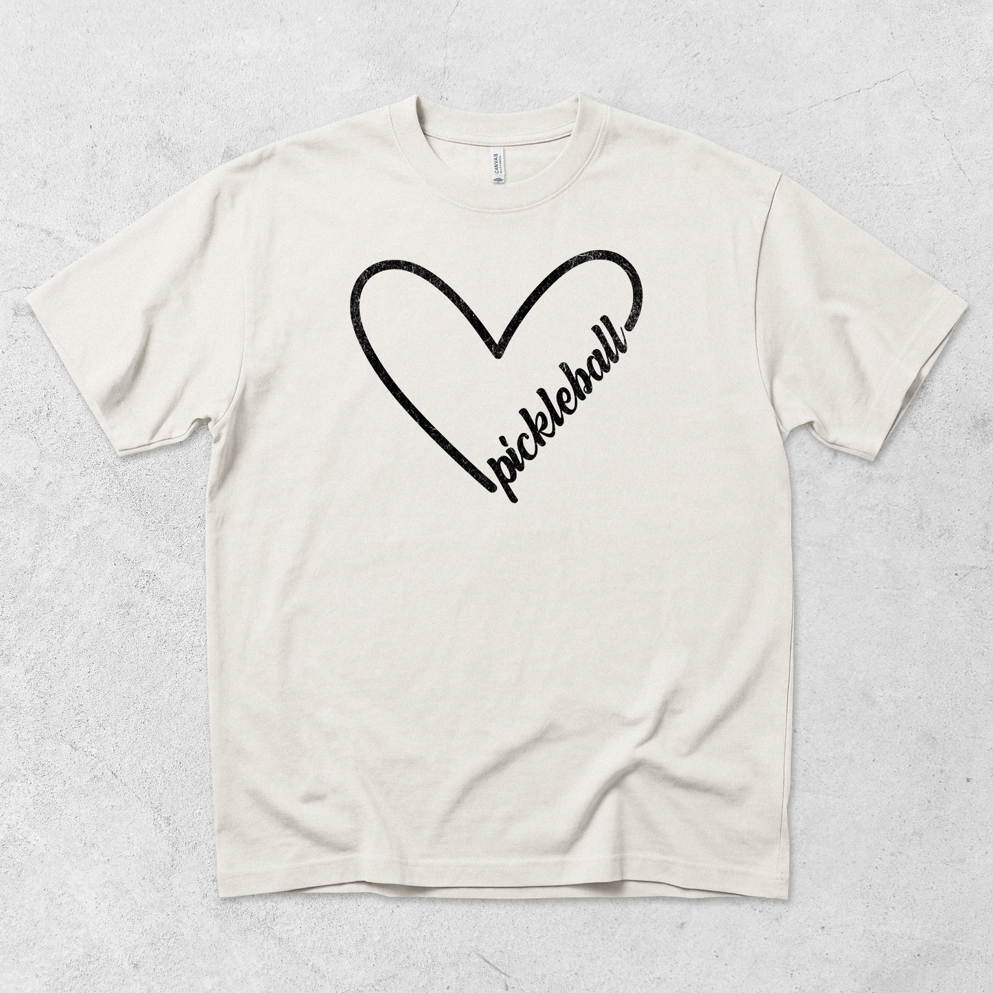 Pickleball Heart T Shirt