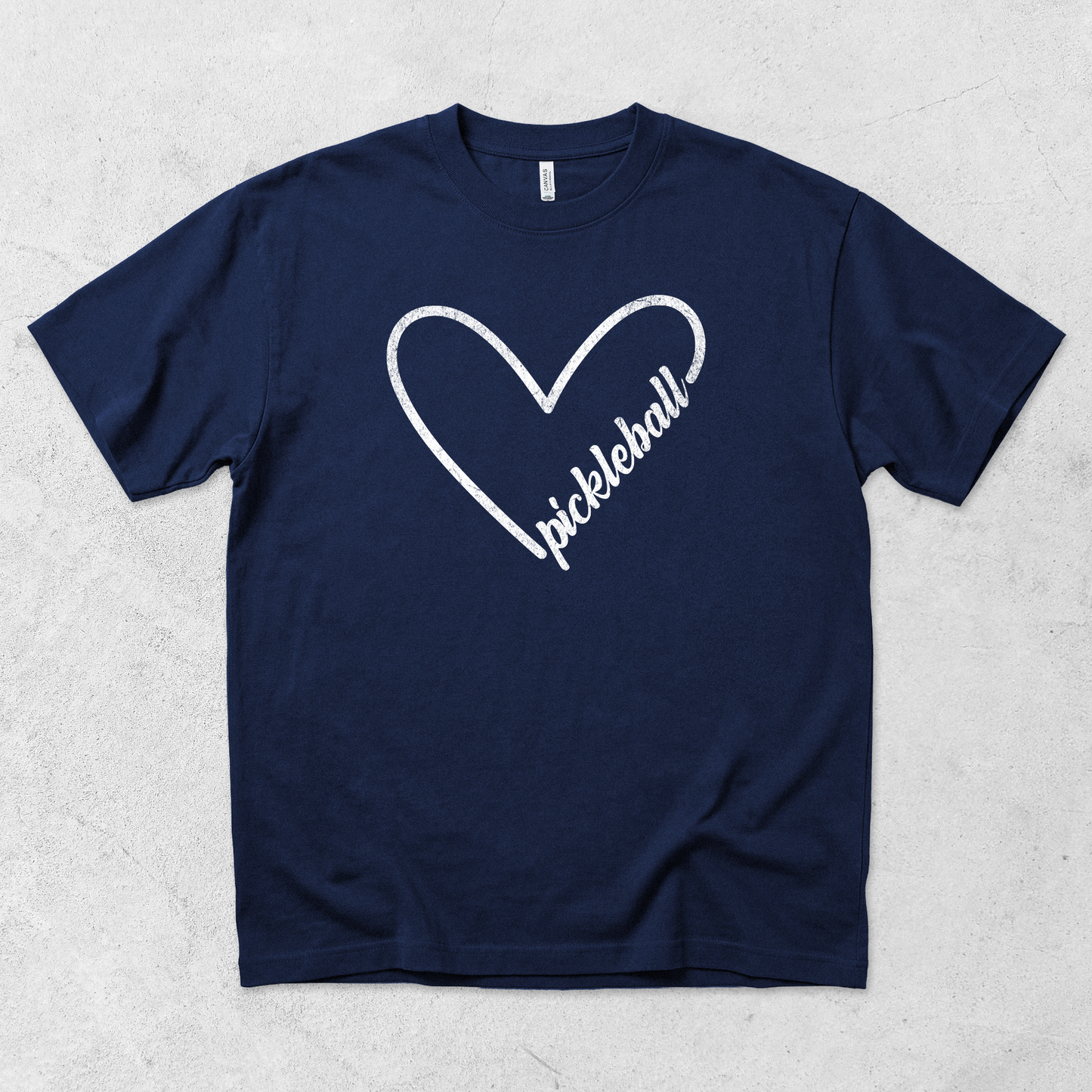 Pickleball Heart T Shirt