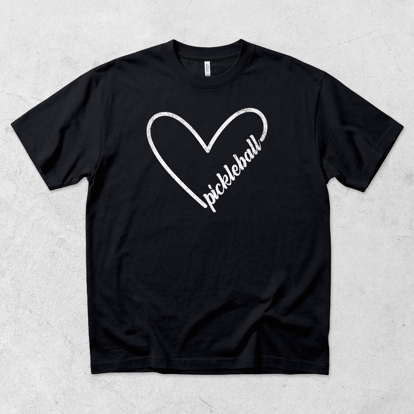 Pickleball Heart T Shirt