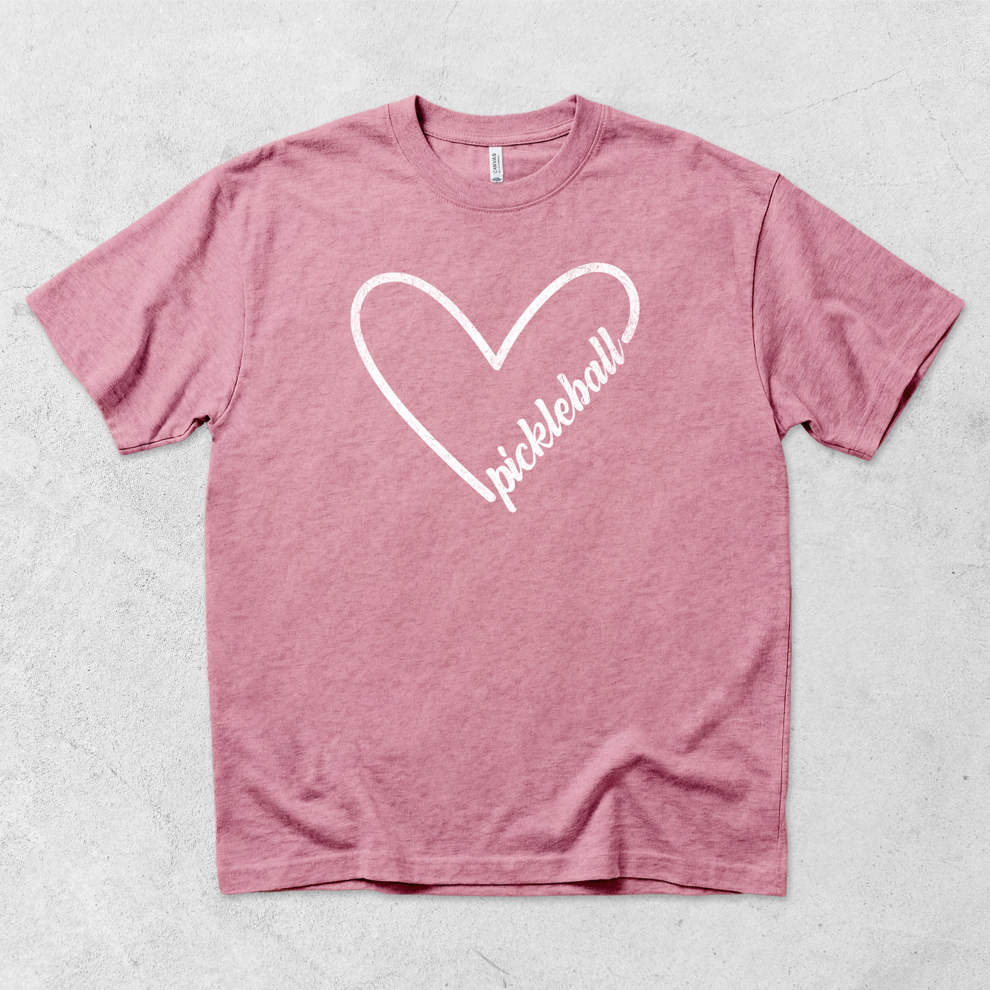 Pickleball Heart T Shirt