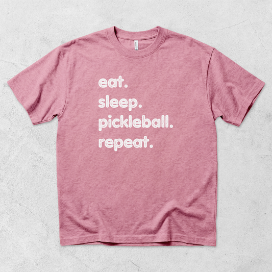 Eat Sleep Pickleball Repeat T-Shirt