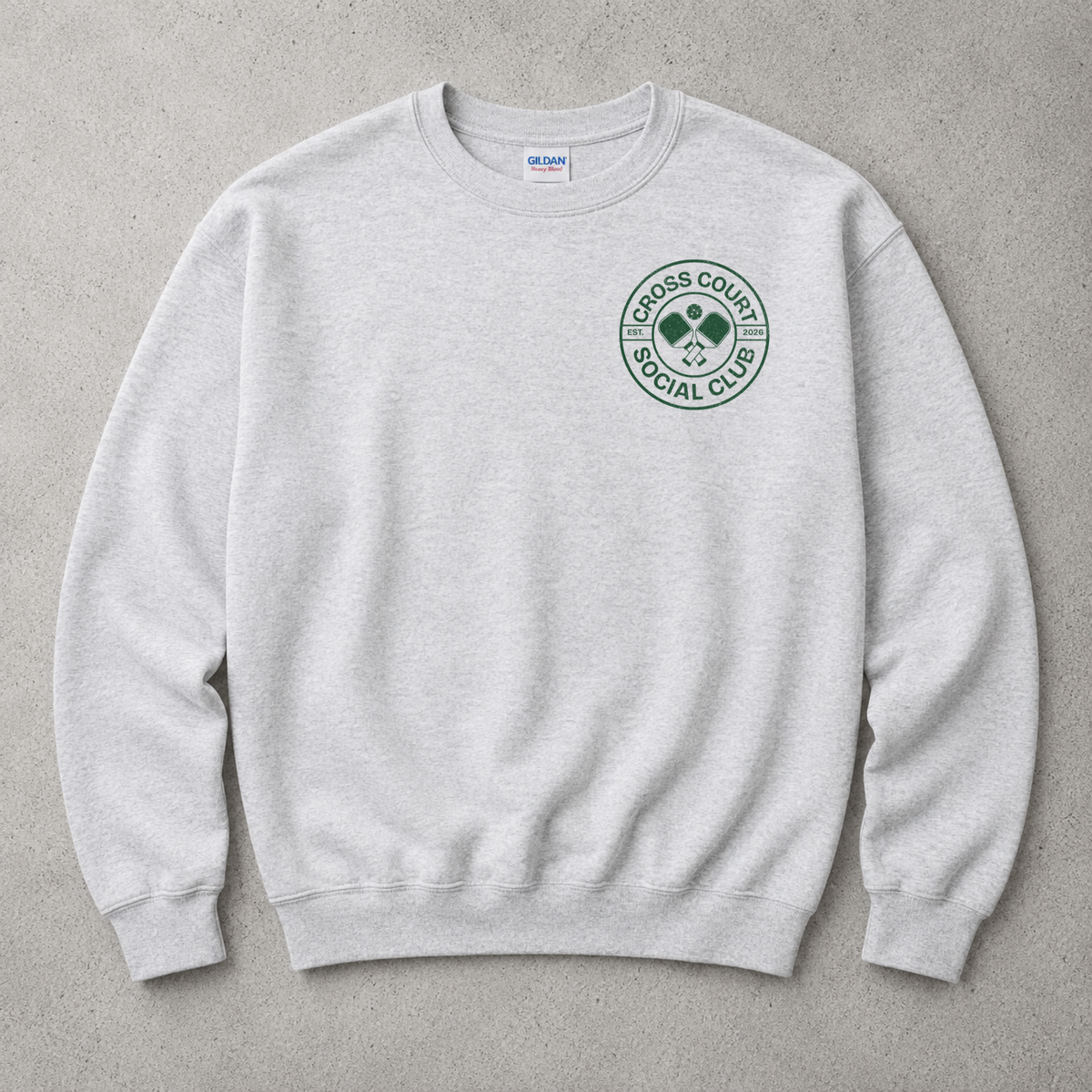 Cross Court Social Club Pickleball Sweatshirt