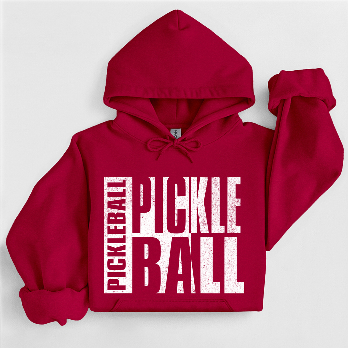 90's Style Pickleball Graphic Hoodie