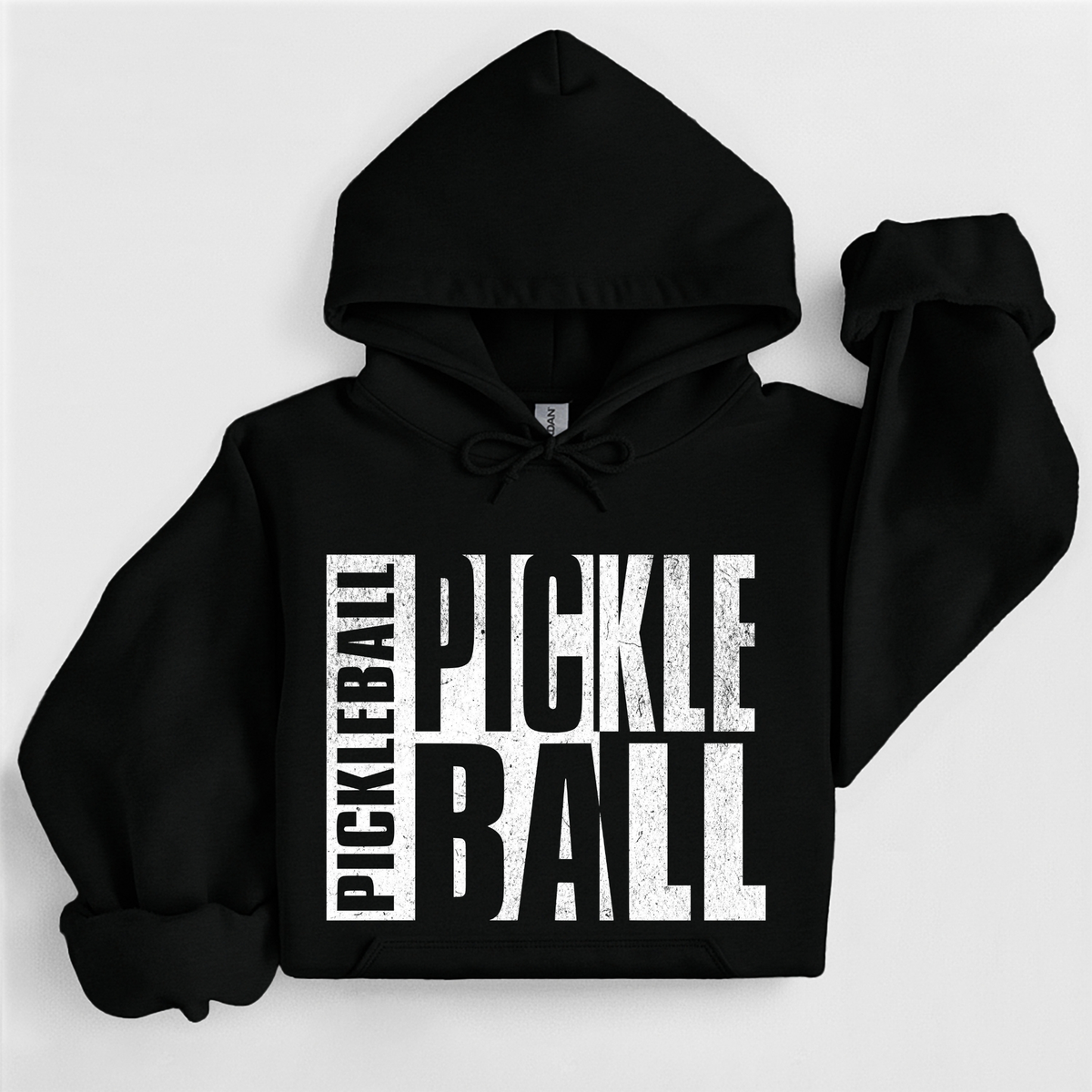 90's Style Pickleball Graphic Hoodie