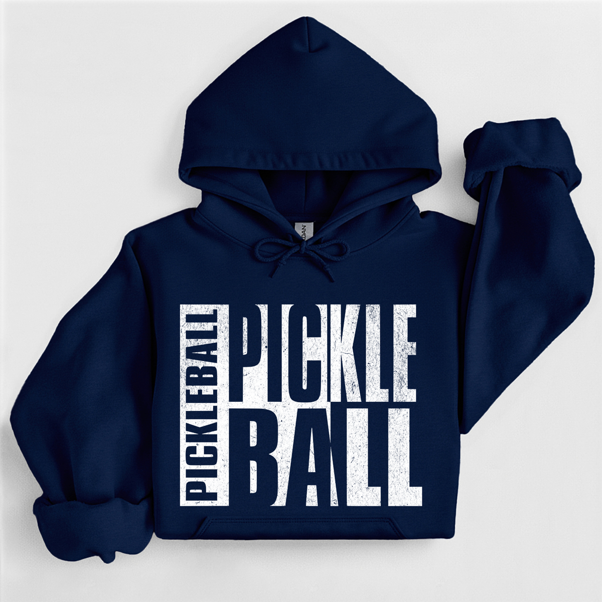 90's Style Pickleball Graphic Hoodie