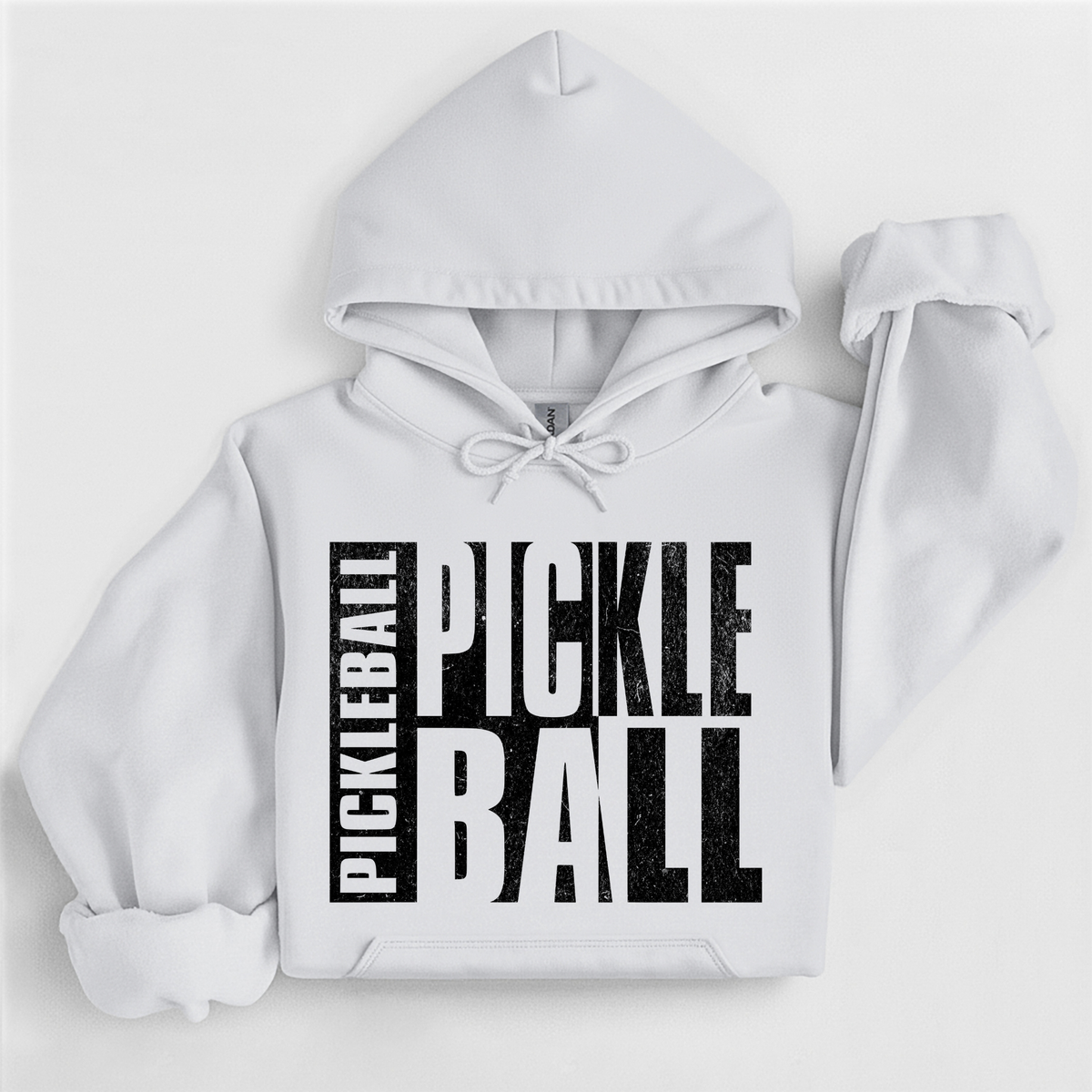 90's Style Pickleball Graphic Hoodie