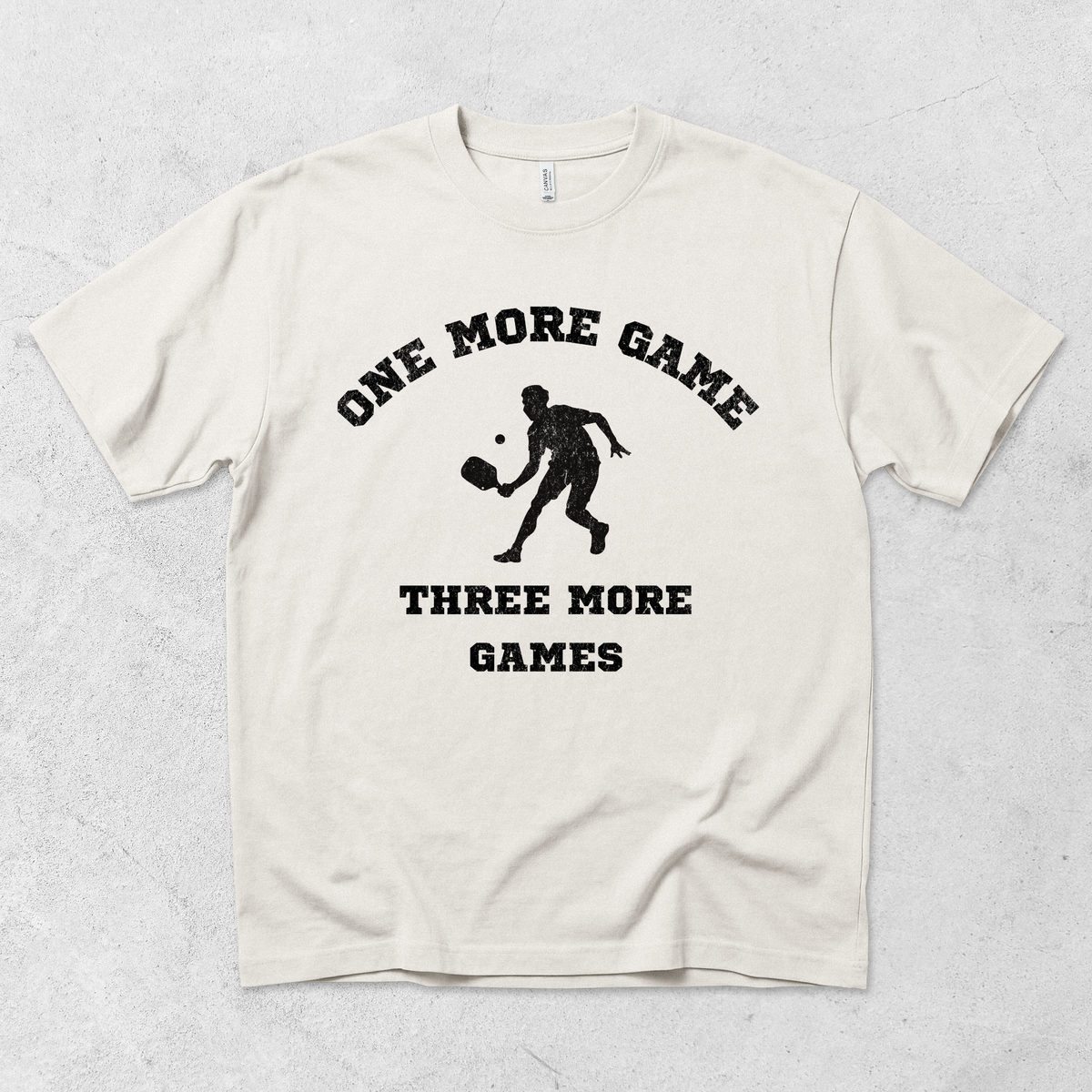 One More Game Pickleball T-Shirt