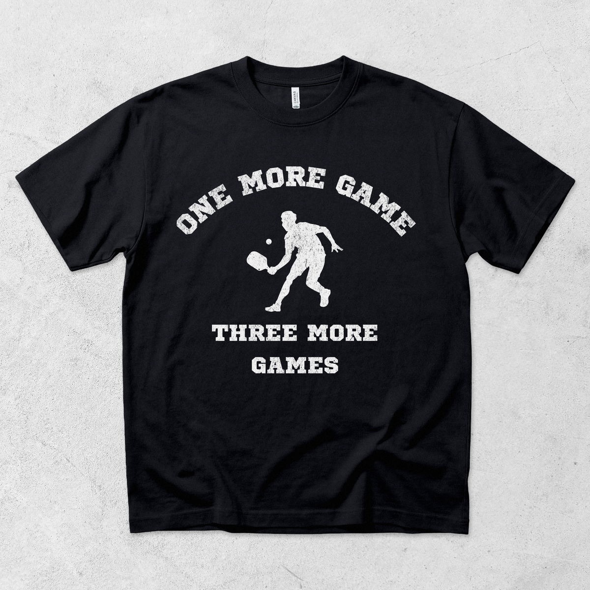 One More Game Pickleball T-Shirt
