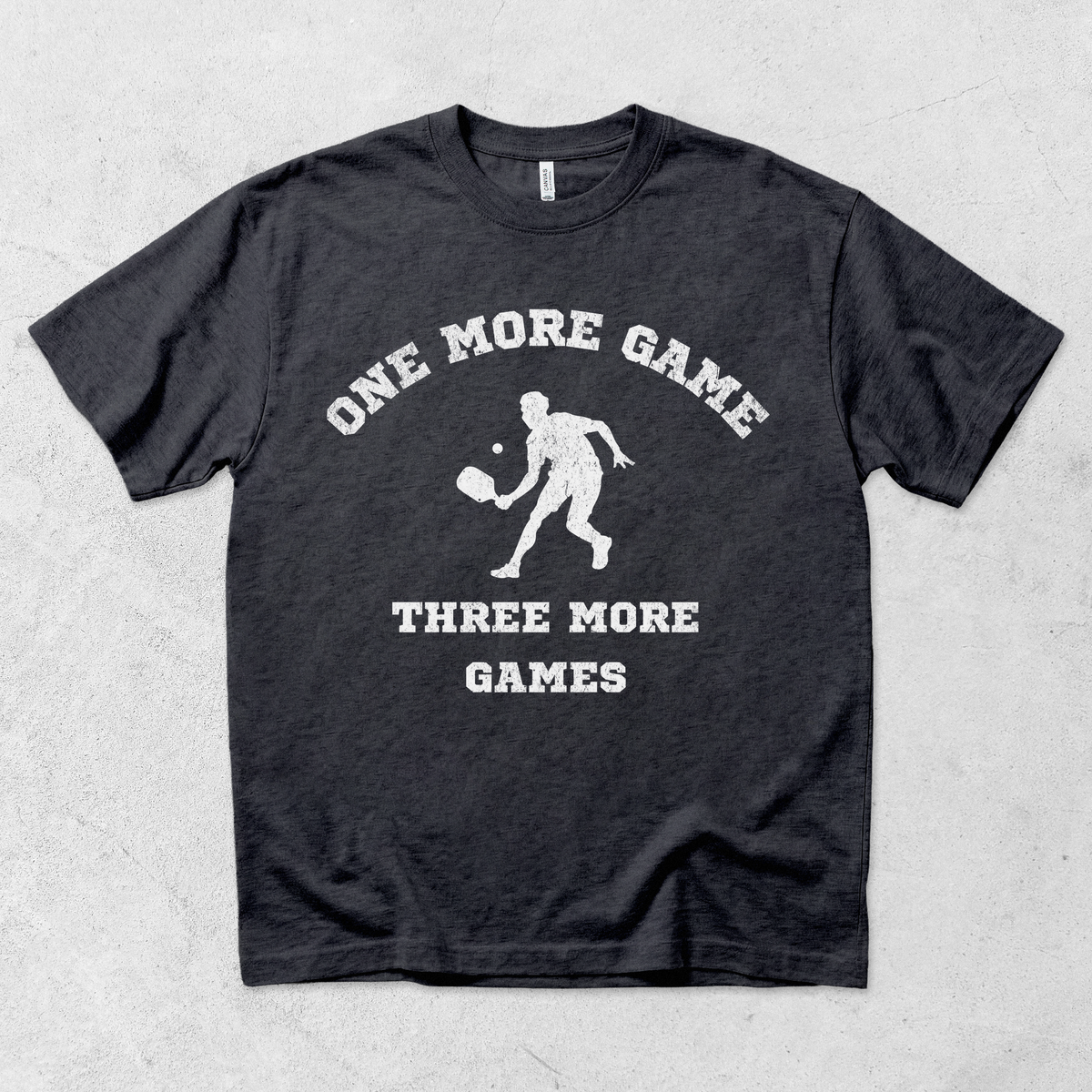 One More Game Pickleball T-Shirt