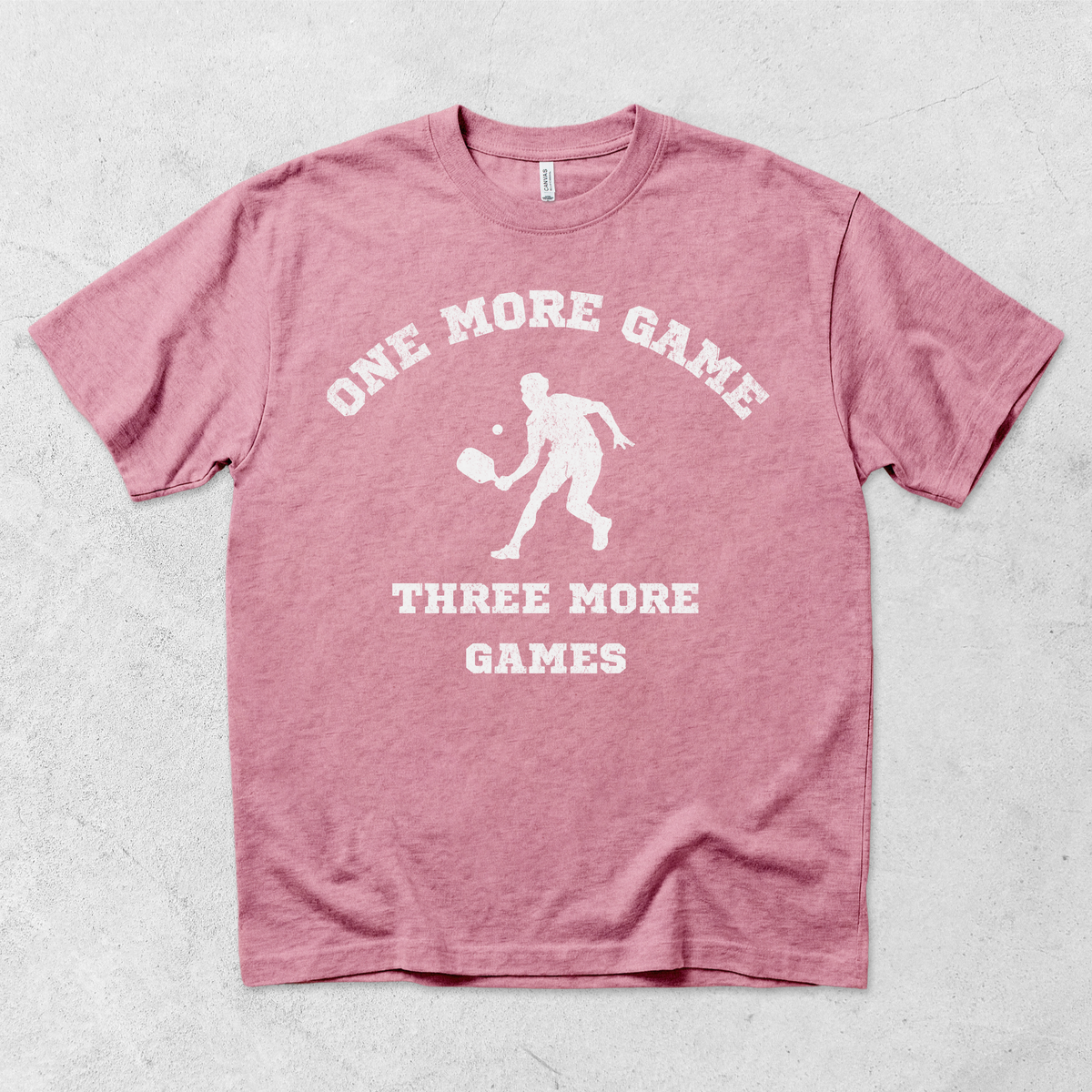 One More Game Pickleball T-Shirt