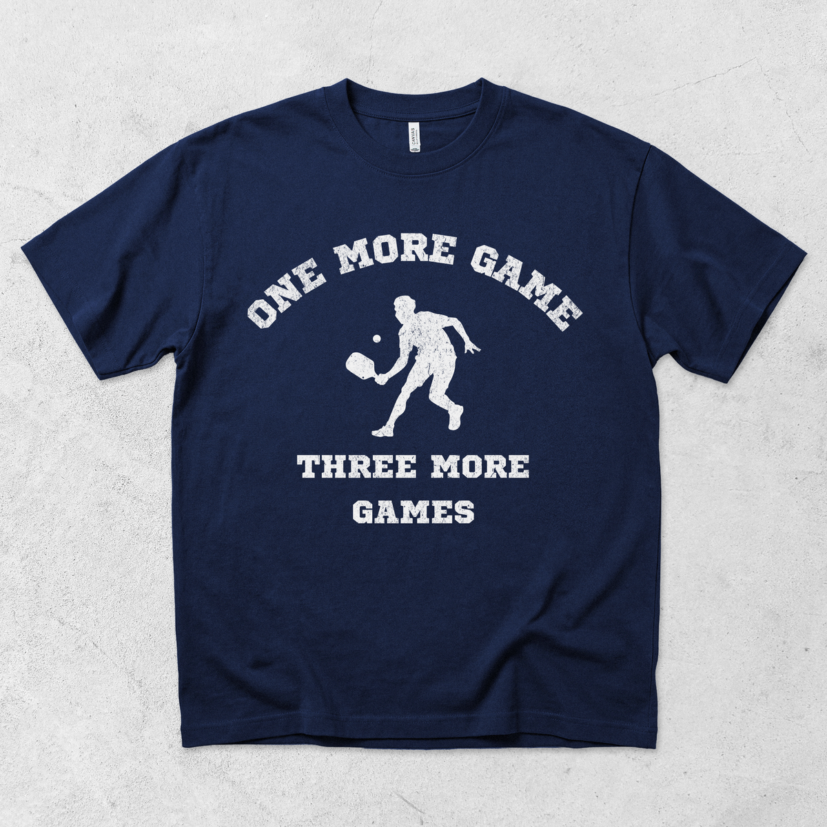 One More Game Pickleball T-Shirt