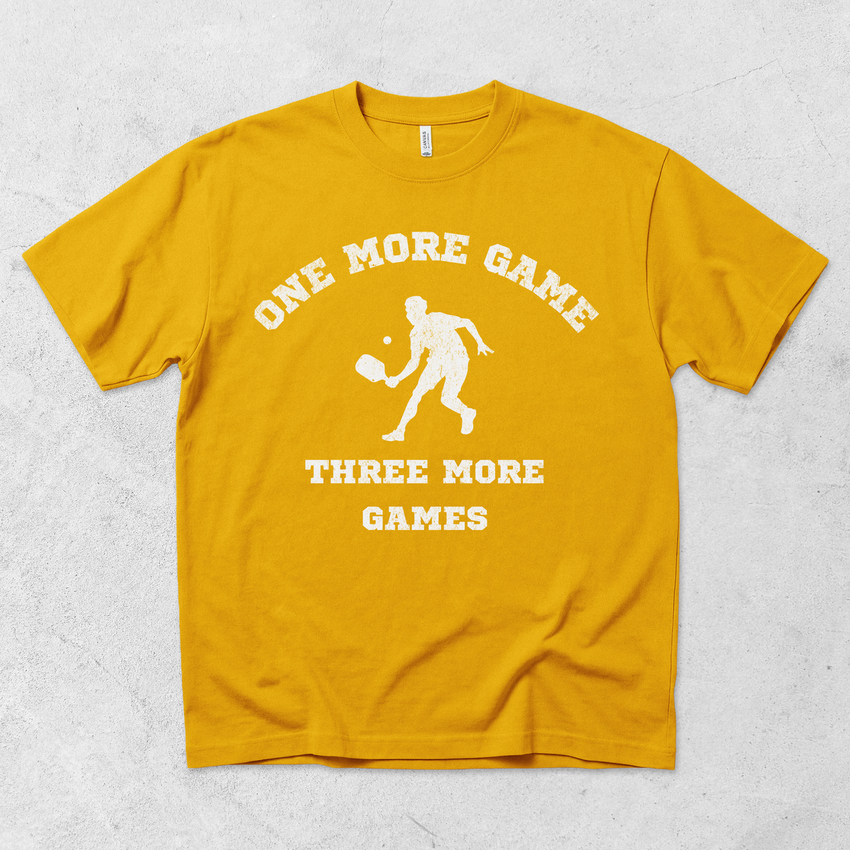 One More Game Pickleball T-Shirt