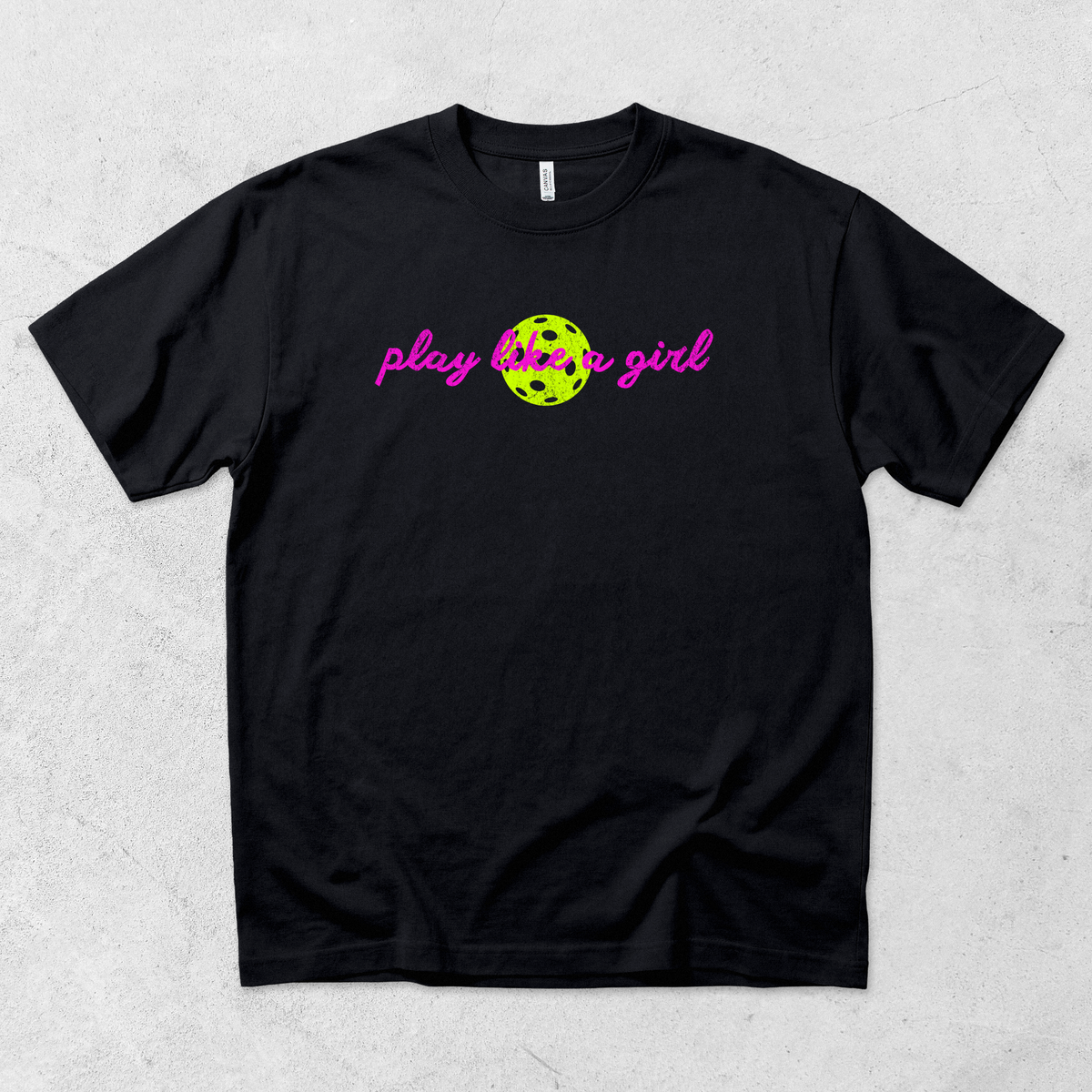 Play Like a Girl Pickleball T-Shirt